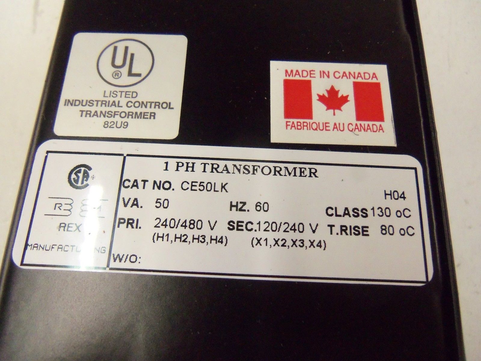 REX TRANSFORMER CE50LK NSMP