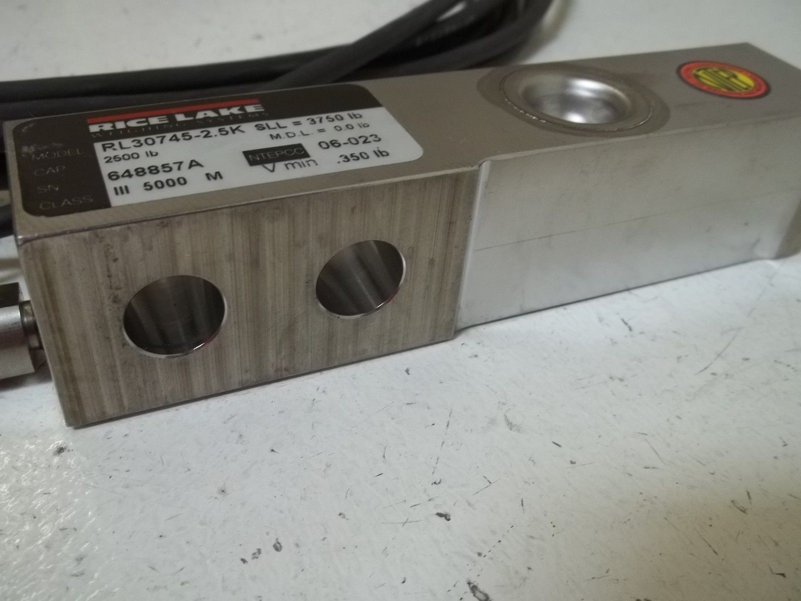 RICE LAKE RL30745-2.5K LOAD CELL NSMP