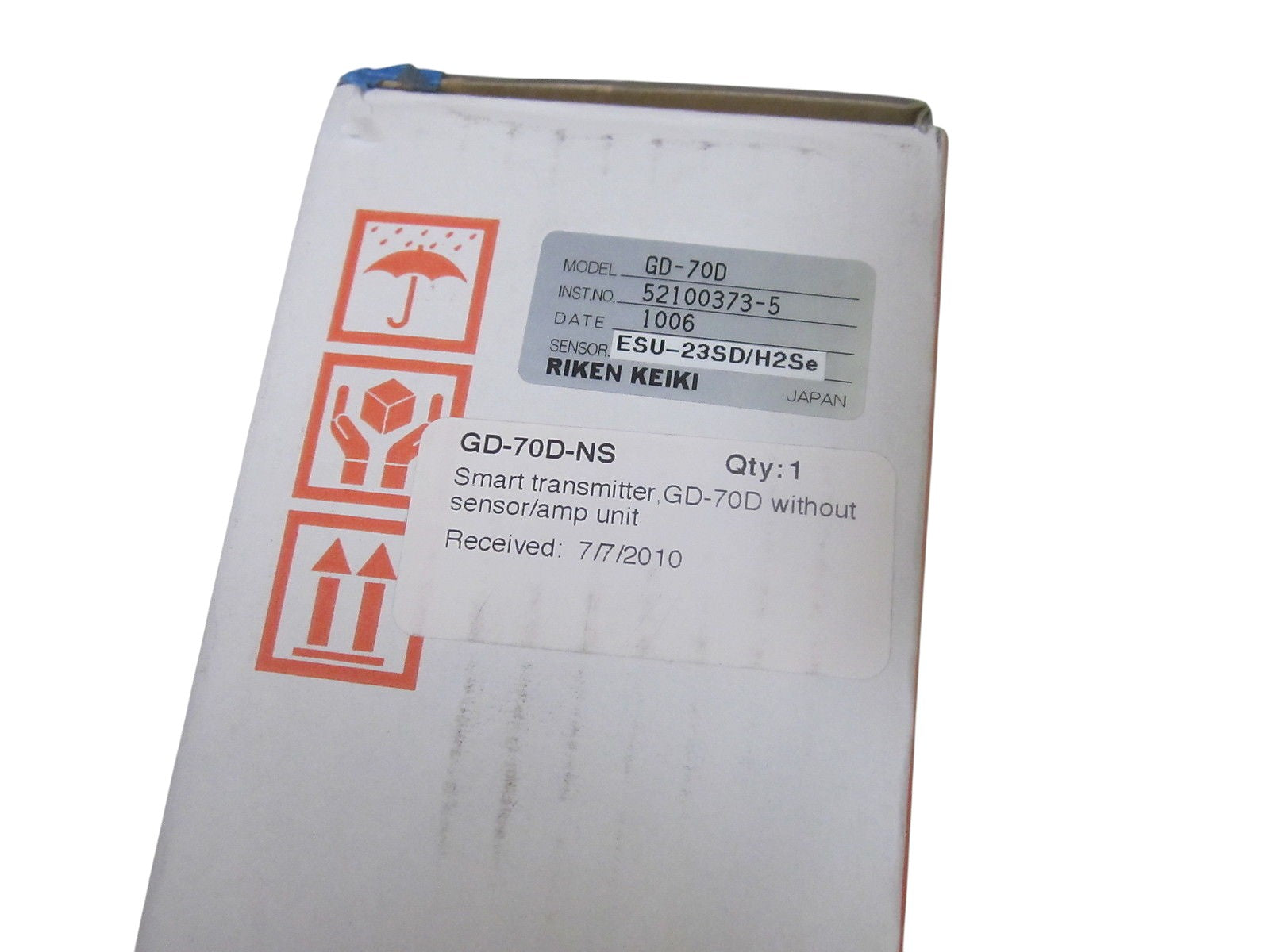RIKEN KEIKI GD-70D SMART GAS DETECTOR NSMP