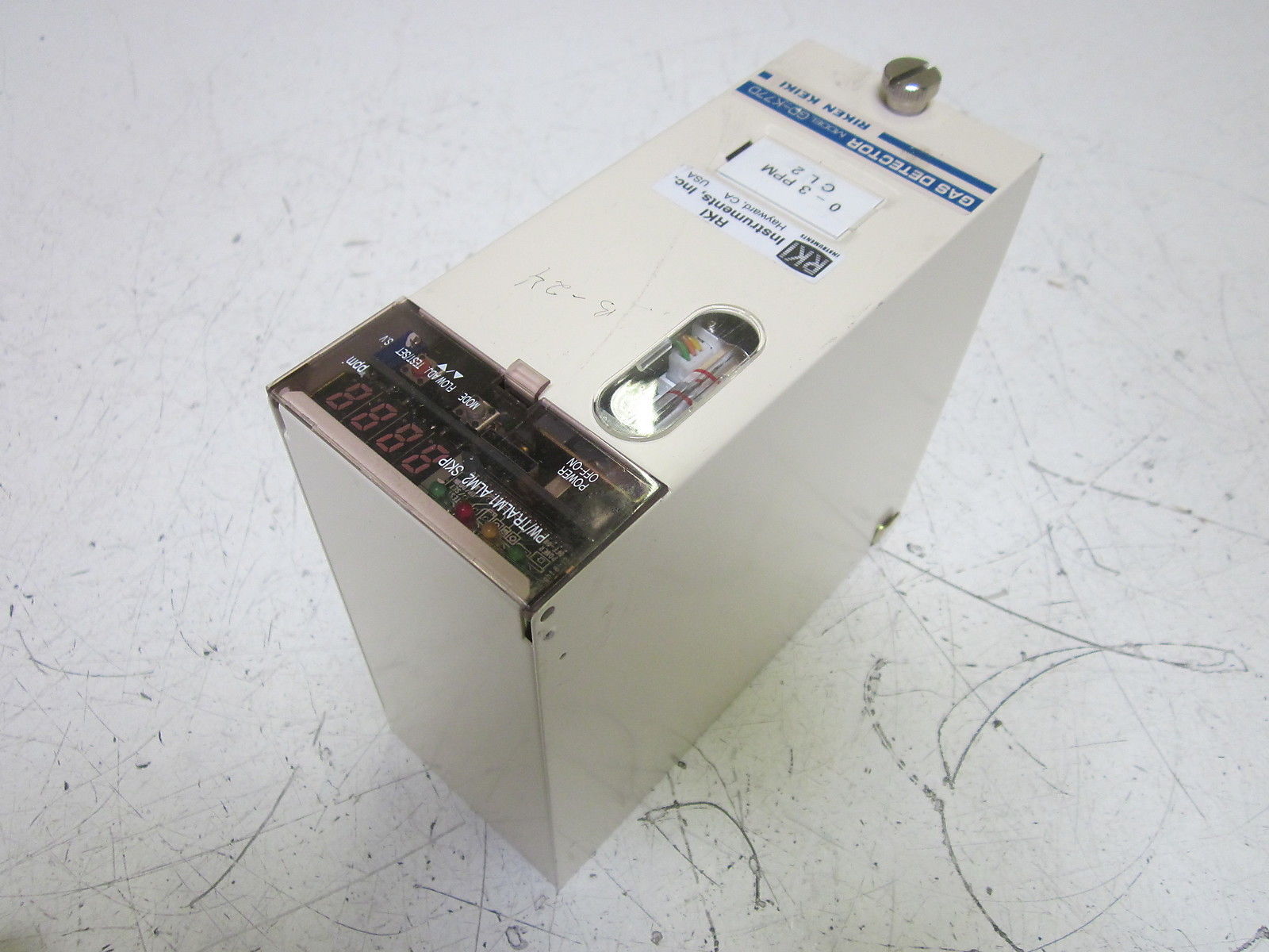 RIKEN KEIKI GD-K77D GAS LEAK DETECTOR (NO POWER CORD) UNMP