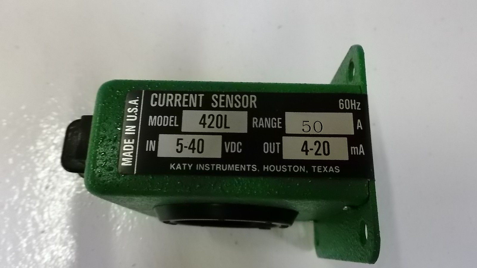 RILEY CORP. CURRENT SENSOR 420L 5-40VDC UNMP