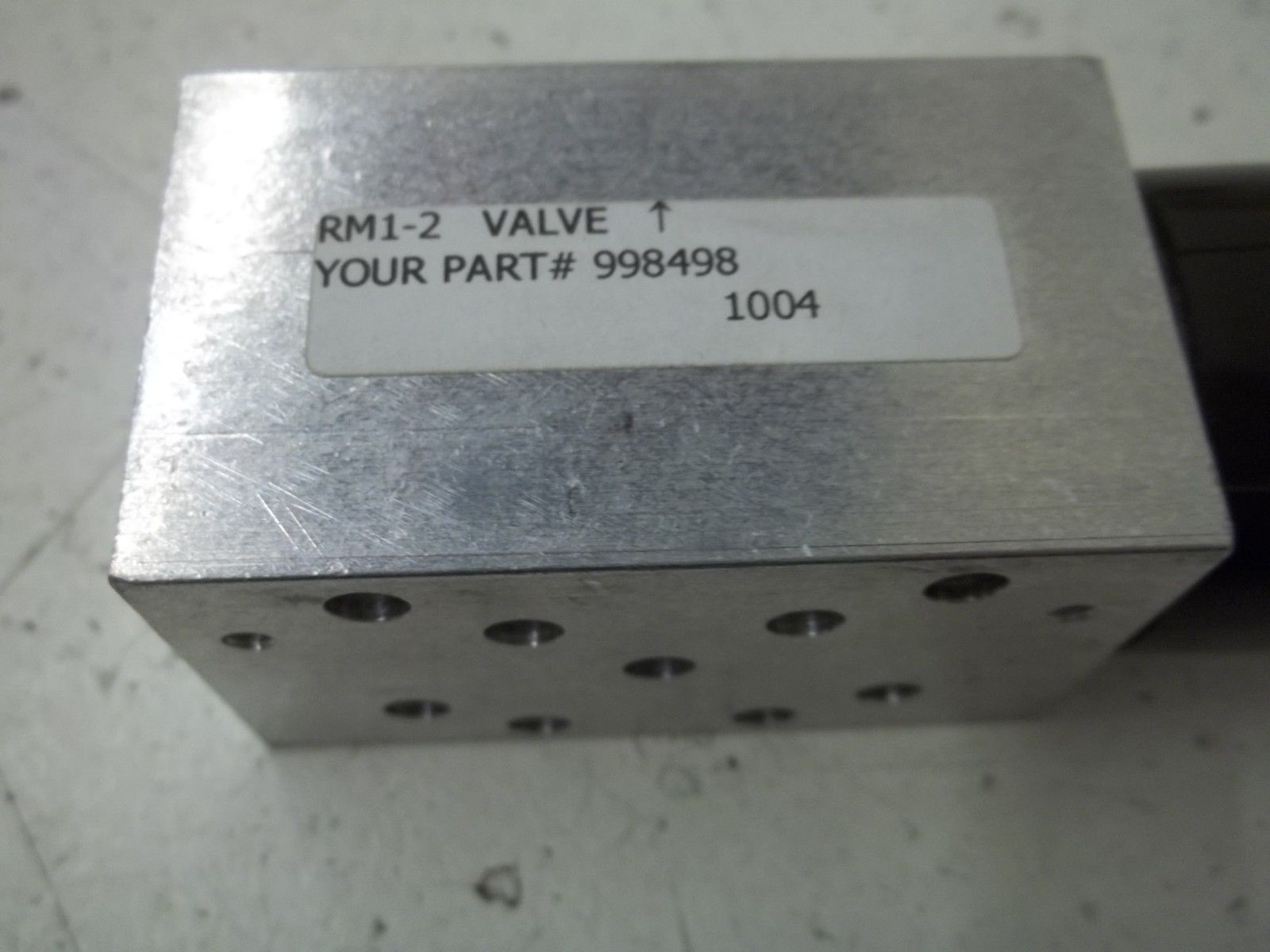 RM1-2 VALVE UNMP