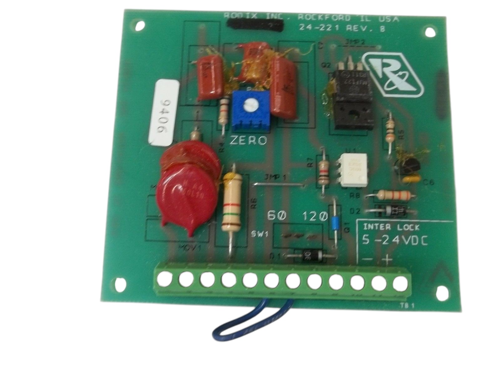 RODIX INC. 24-221 REV.B PC BOARD UNMP