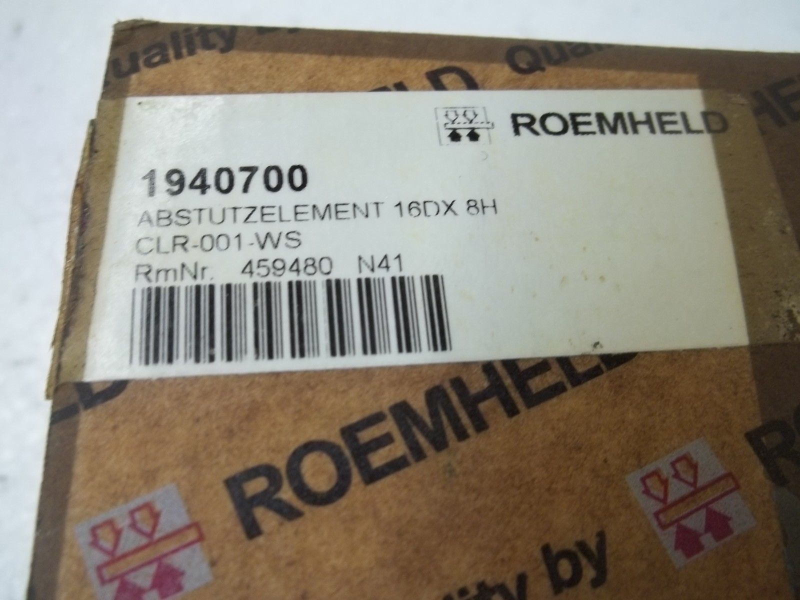 ROEMHELD CLR-001-WS UNMP