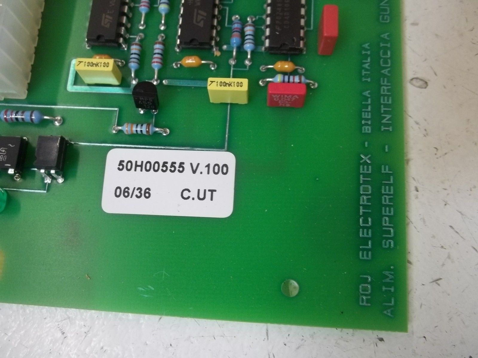 ROJ ELECTROTEX 50H00555 BOARD NSMP