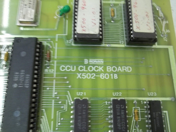 RONAN X502-601B CCU CLOCK BOARD UNMP