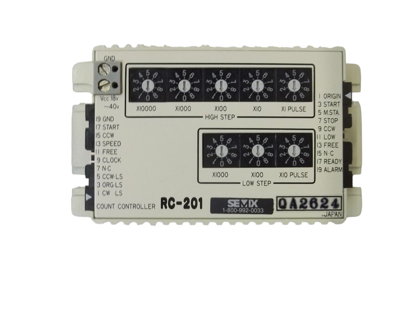 RORZE RC-201 COUNT CONTROLLER NSNP