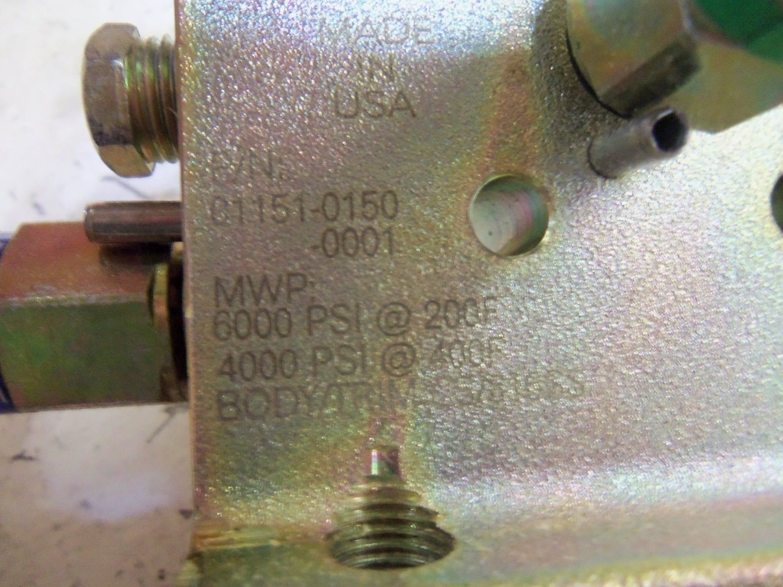 ROSEMOUNT 01151-0150-0001 3 VALVE CONTROLLER NSMP