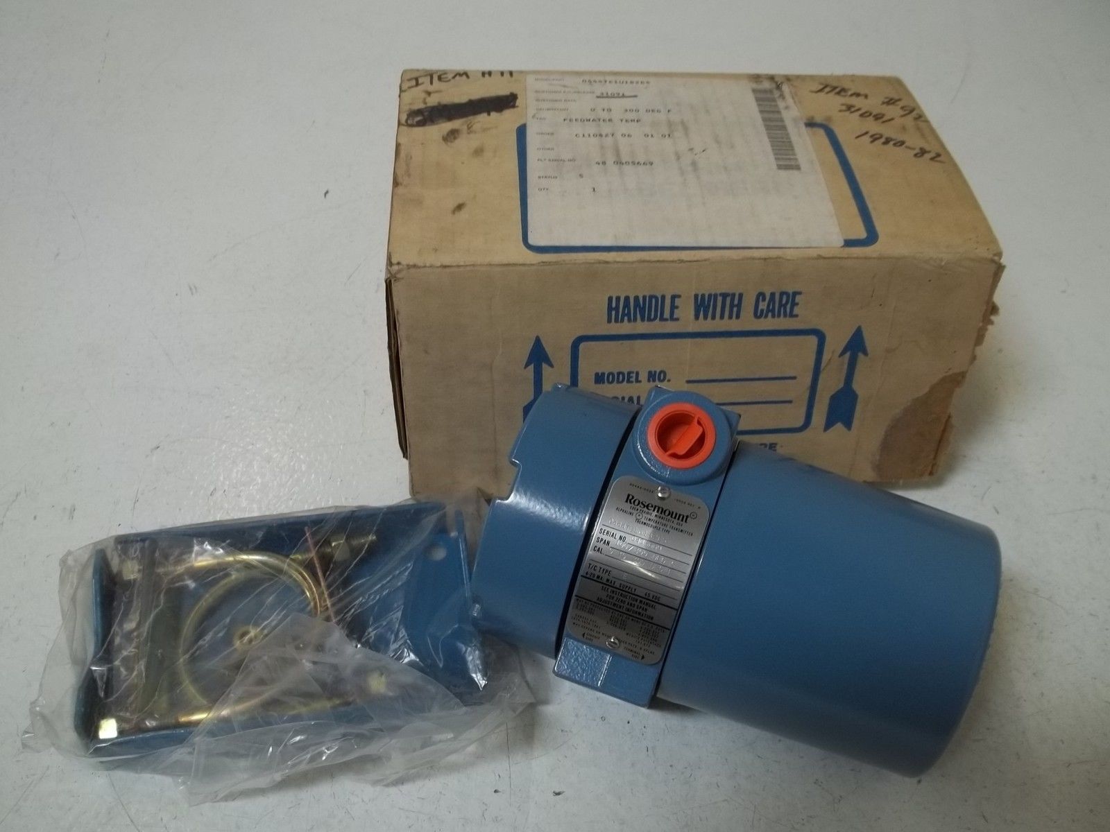 ROSEMOUNT 0444TE1U1B2E5 TRANSMITTER NSMP
