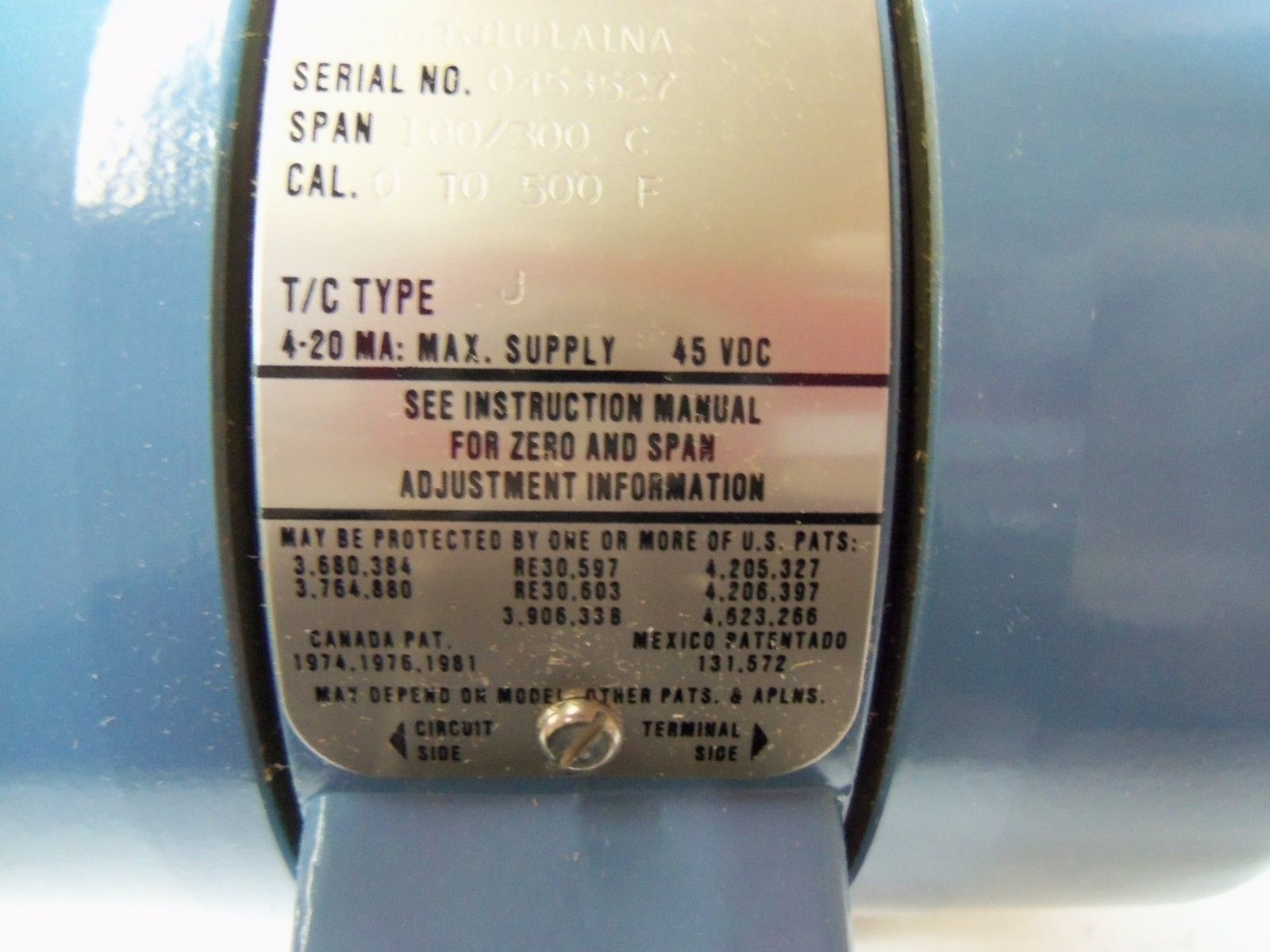 ROSEMOUNT 0444TJ1U1A1NA TEMPERATURE TRANSMITTER NSMP