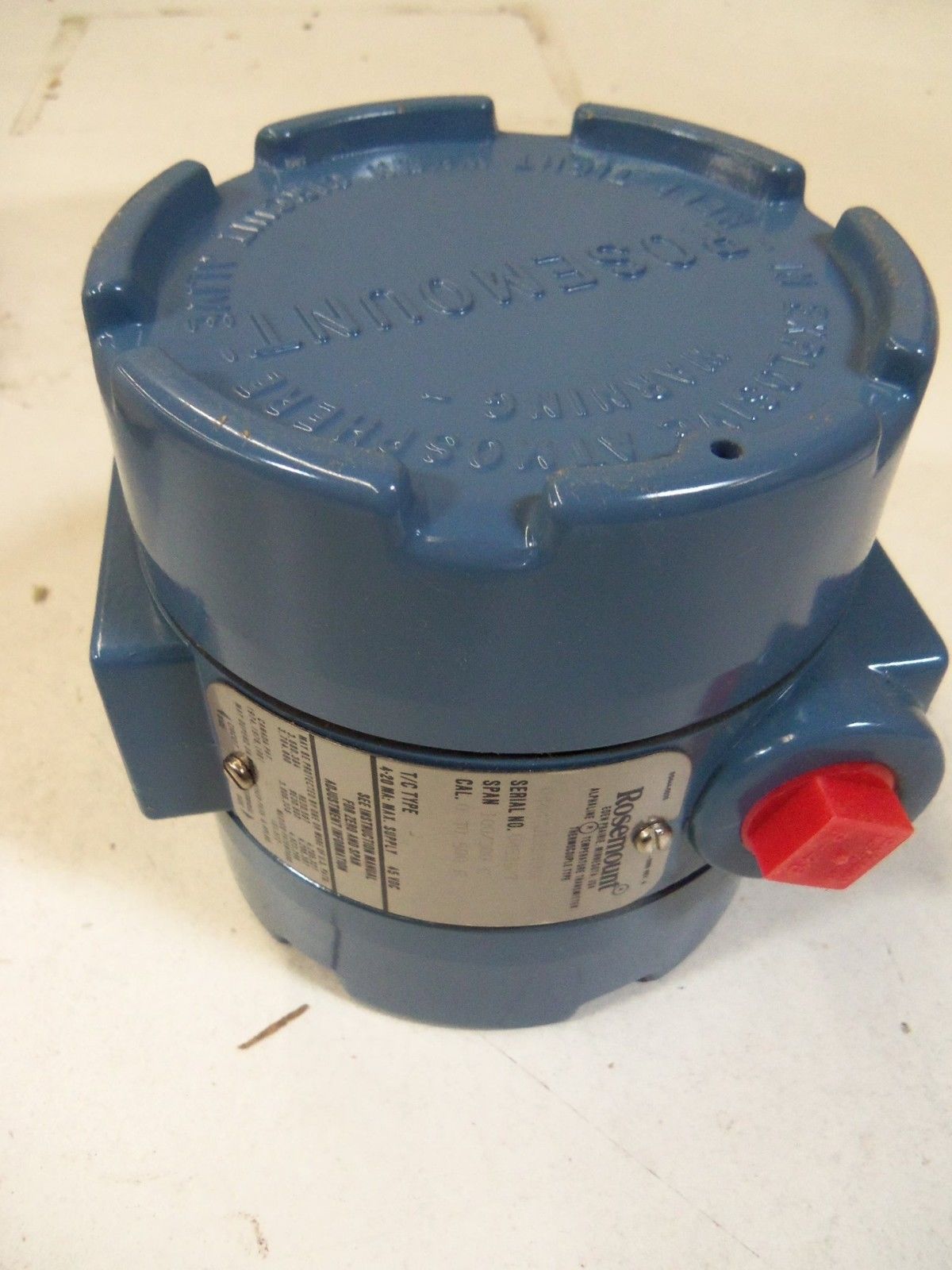 ROSEMOUNT 0444TJ1U1A1NA TEMPERATURE TRANSMITTER NSMP