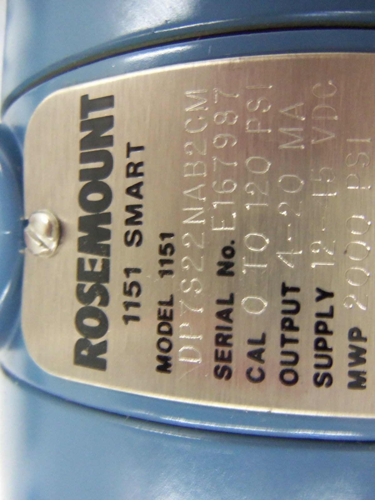 ROSEMOUNT 1151DP7S22NAB2CM PRESSURE TRANSMITTER NSMP