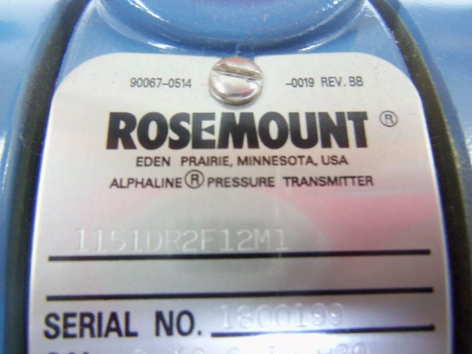 ROSEMOUNT 1151DR2F12M1 NSMP