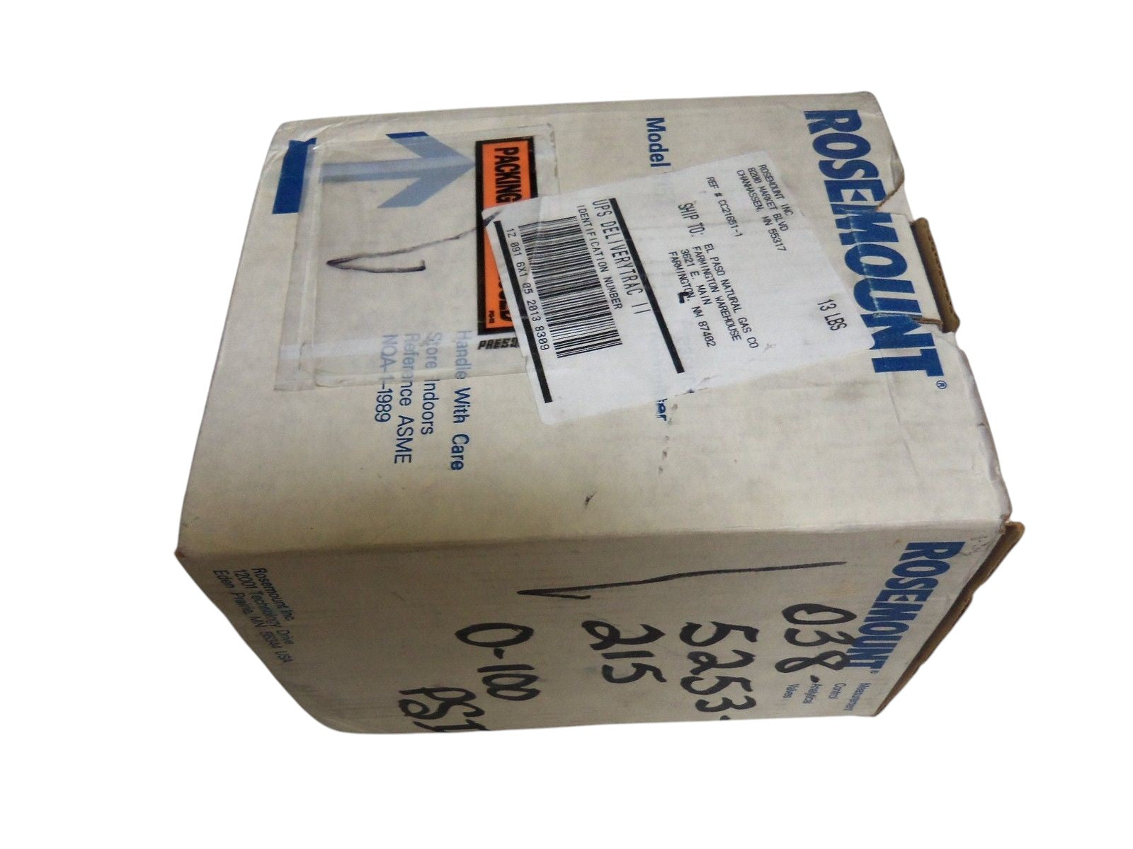 ROSEMOUNT 1151GP6E12 TRANSMITTER NSMP