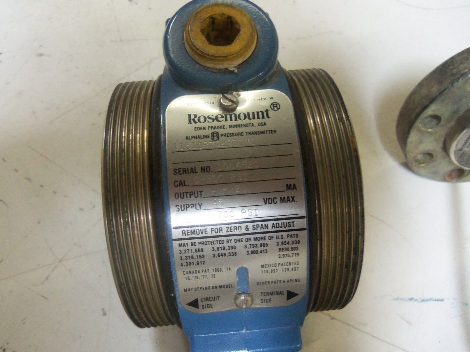 ROSEMOUNT 1151GP7E22S1M1 UNMP