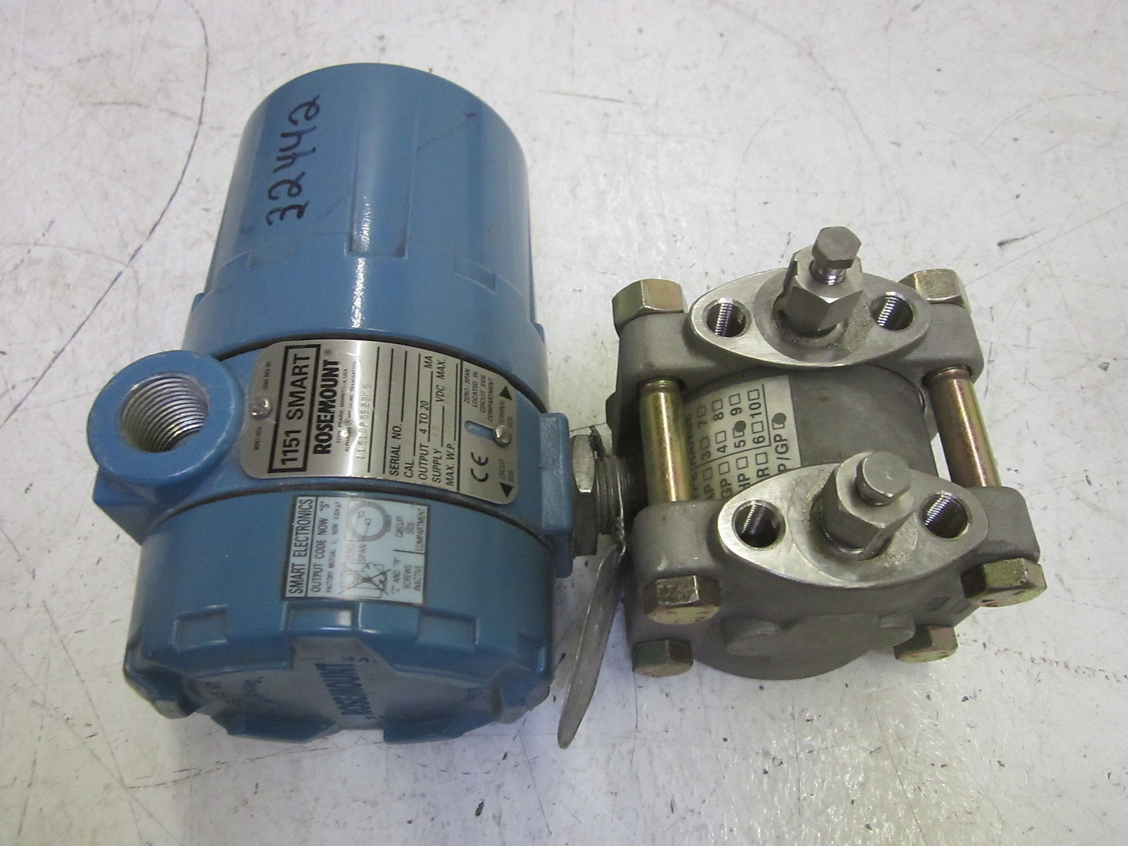 ROSEMOUNT 1151 SMART 1151DP5S22M5 PRESSURE TRANSMITTER UNMP