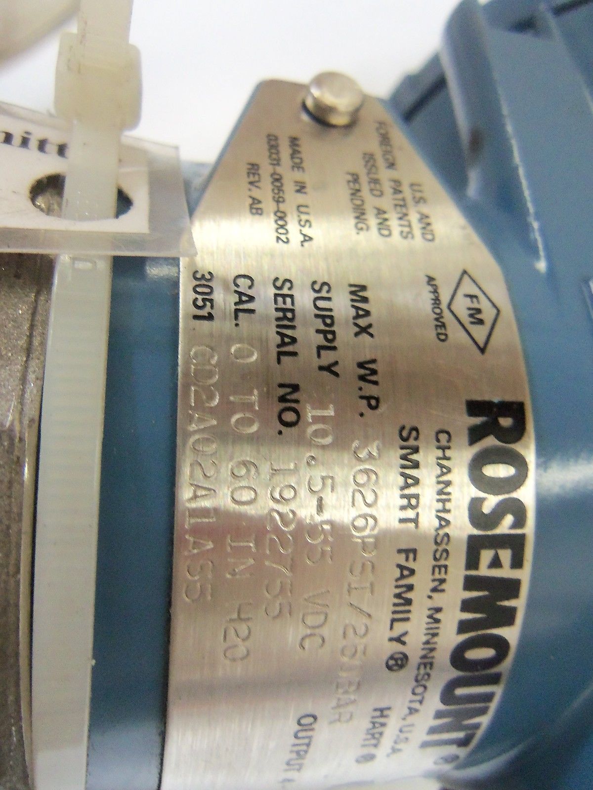 ROSEMOUNT 3051CD2A02A1AS5 UNMP