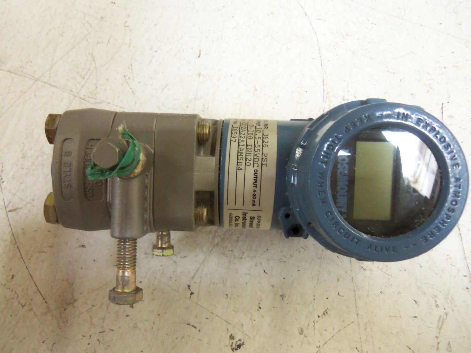 ROSEMOUNT 3051CD2A22A1AM5B4 TRANSMITTER UNMP