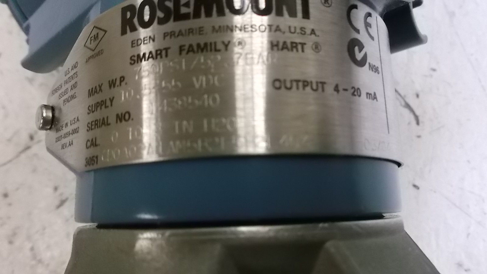 ROSEMOUNT 3051CDA02A1AM5B2E5H2L404 TRANSMITTER NSNP