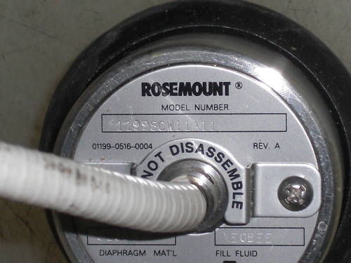 ROSEMOUNT 3051CG4A22A1AS1B414  W/ 1199SCW11A11