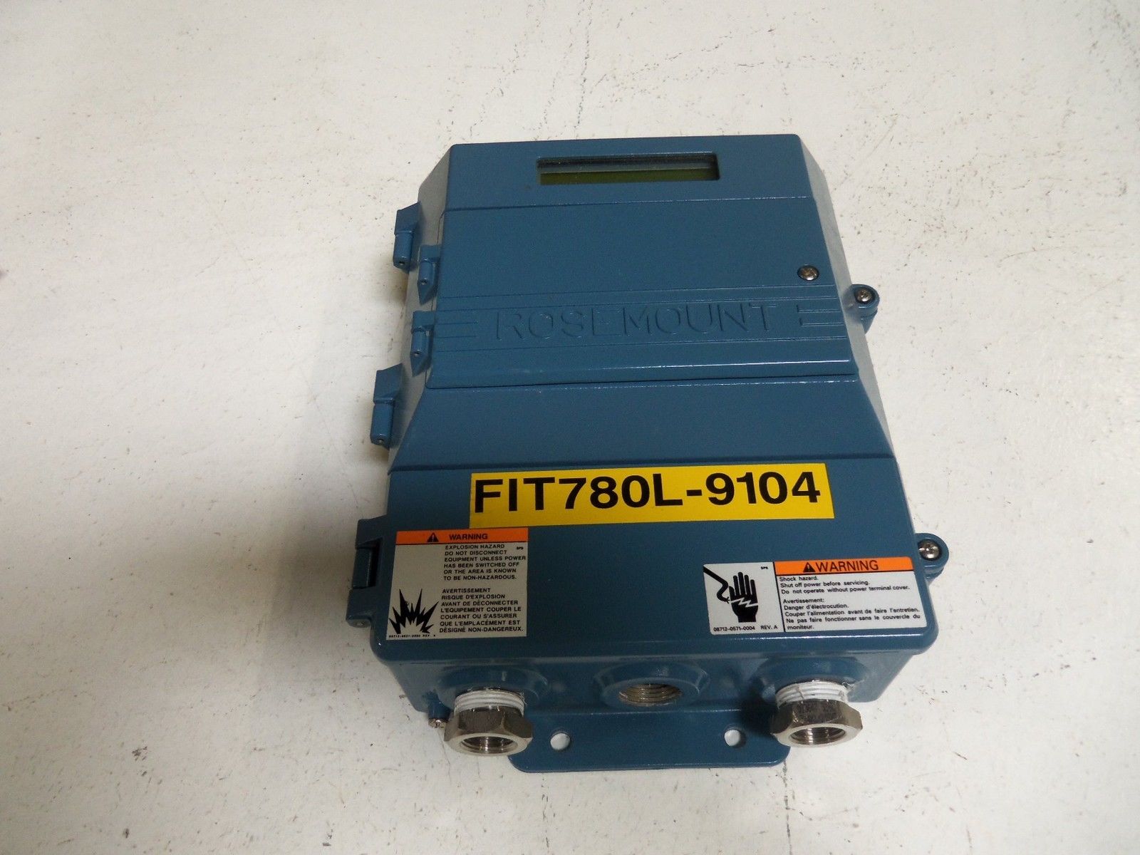 ROSEMOUNT 8712CR12N0M4C1 TRANSMITTER UNMP