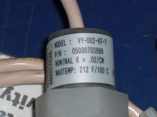 ROSEMOUNT ANALYTICAL VY-002-KF-T *NEW* 05000703986