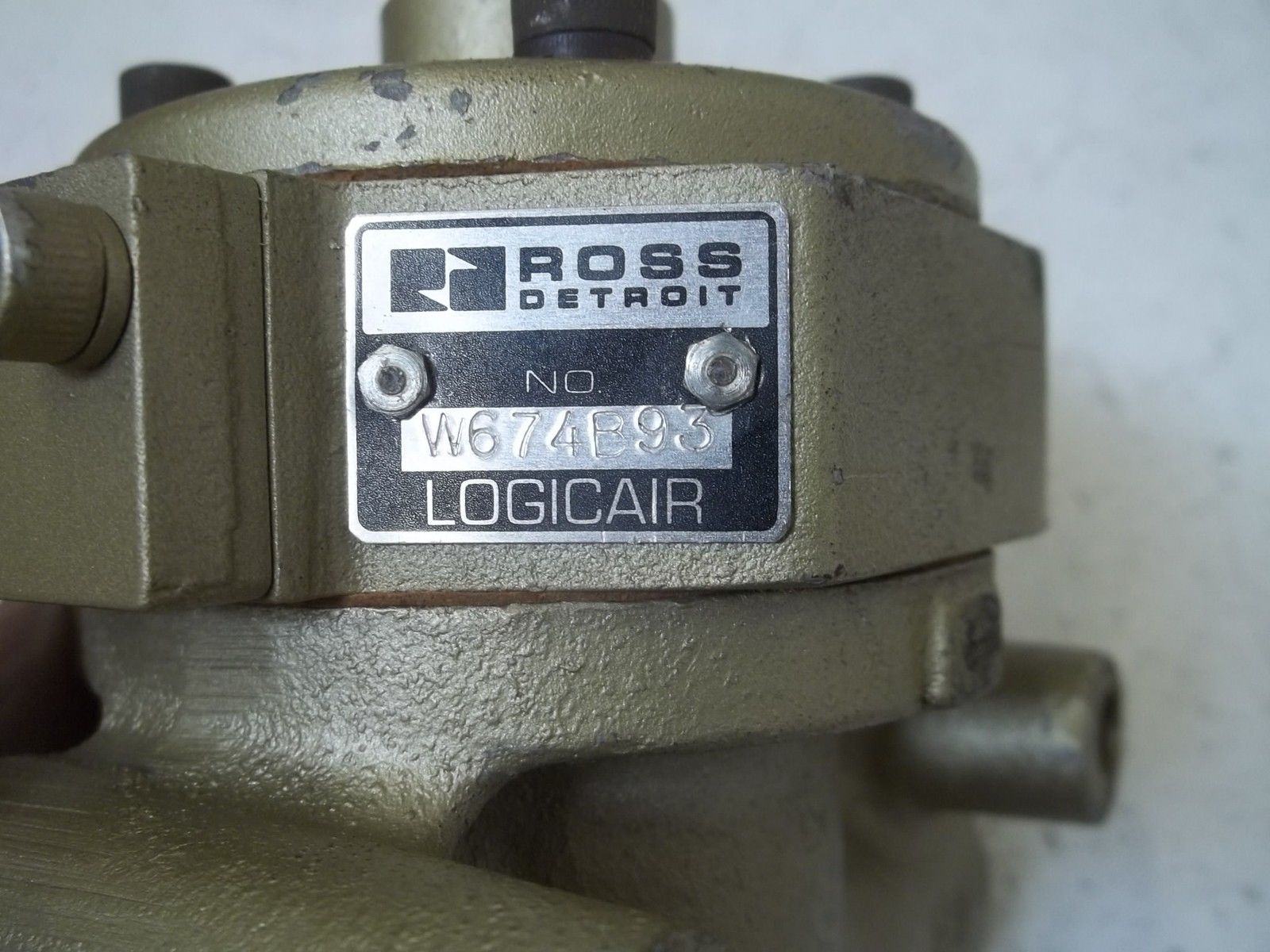 ROSS 2783A4001 PRESSURE CONTROL UNMP