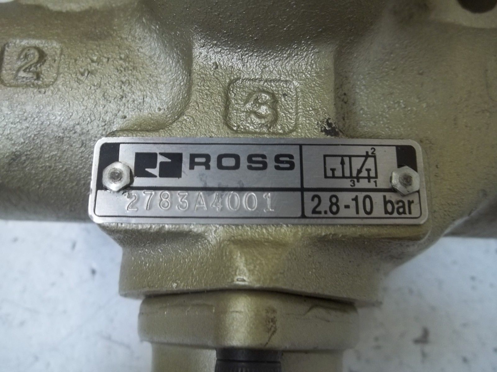 ROSS 2783A4001 PRESSURE CONTROL UNMP