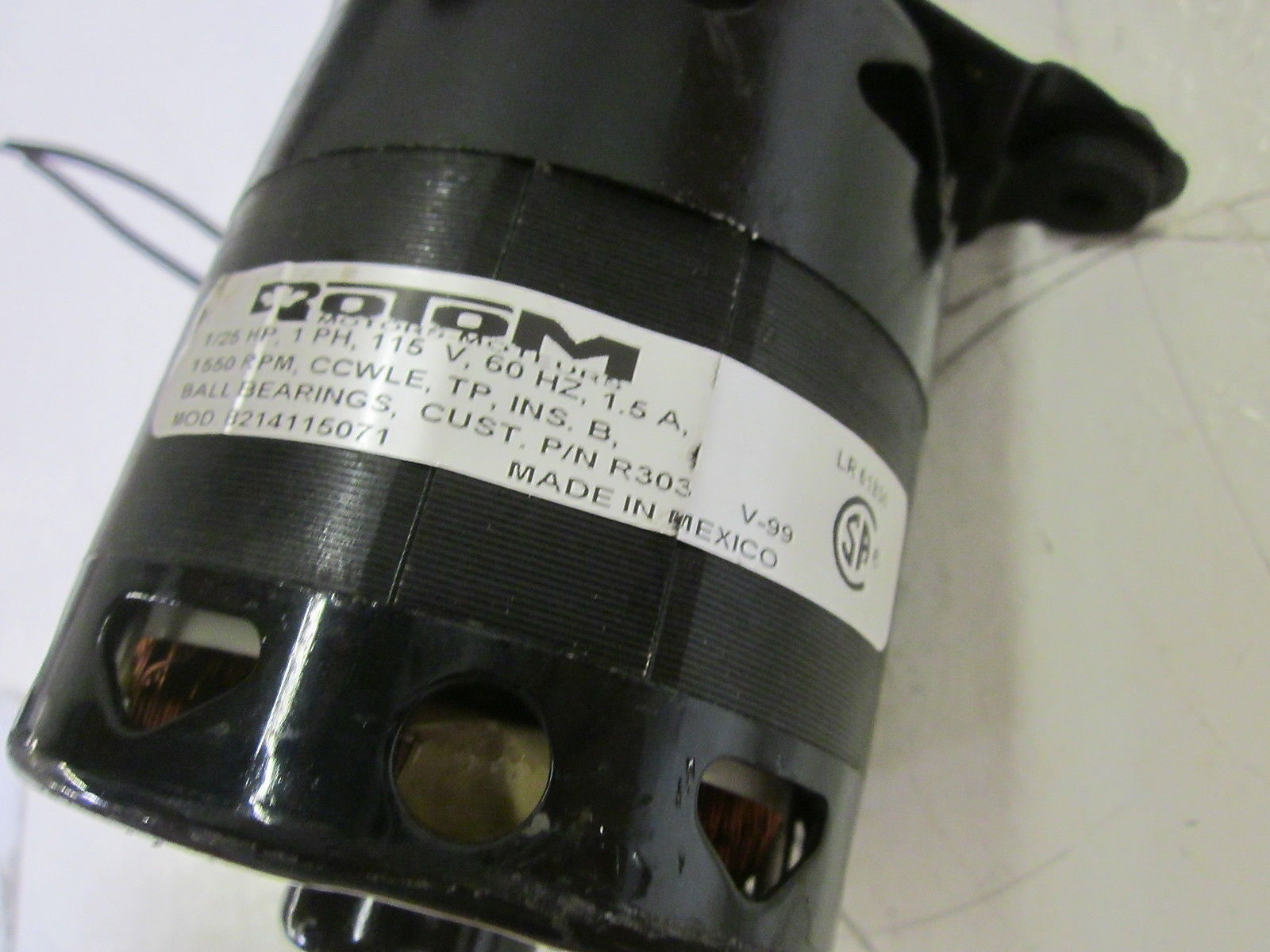 ROTOM  R303, V-99 MODEL 8214115071 115V UNMP