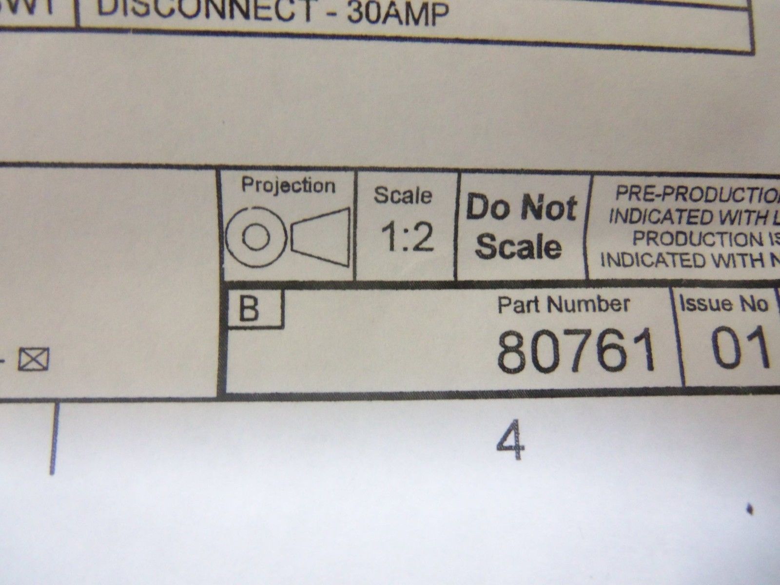 ROTORK 80761 ENCLOSURE DISCONNECT SWITCH ASSEMBLY NSNP