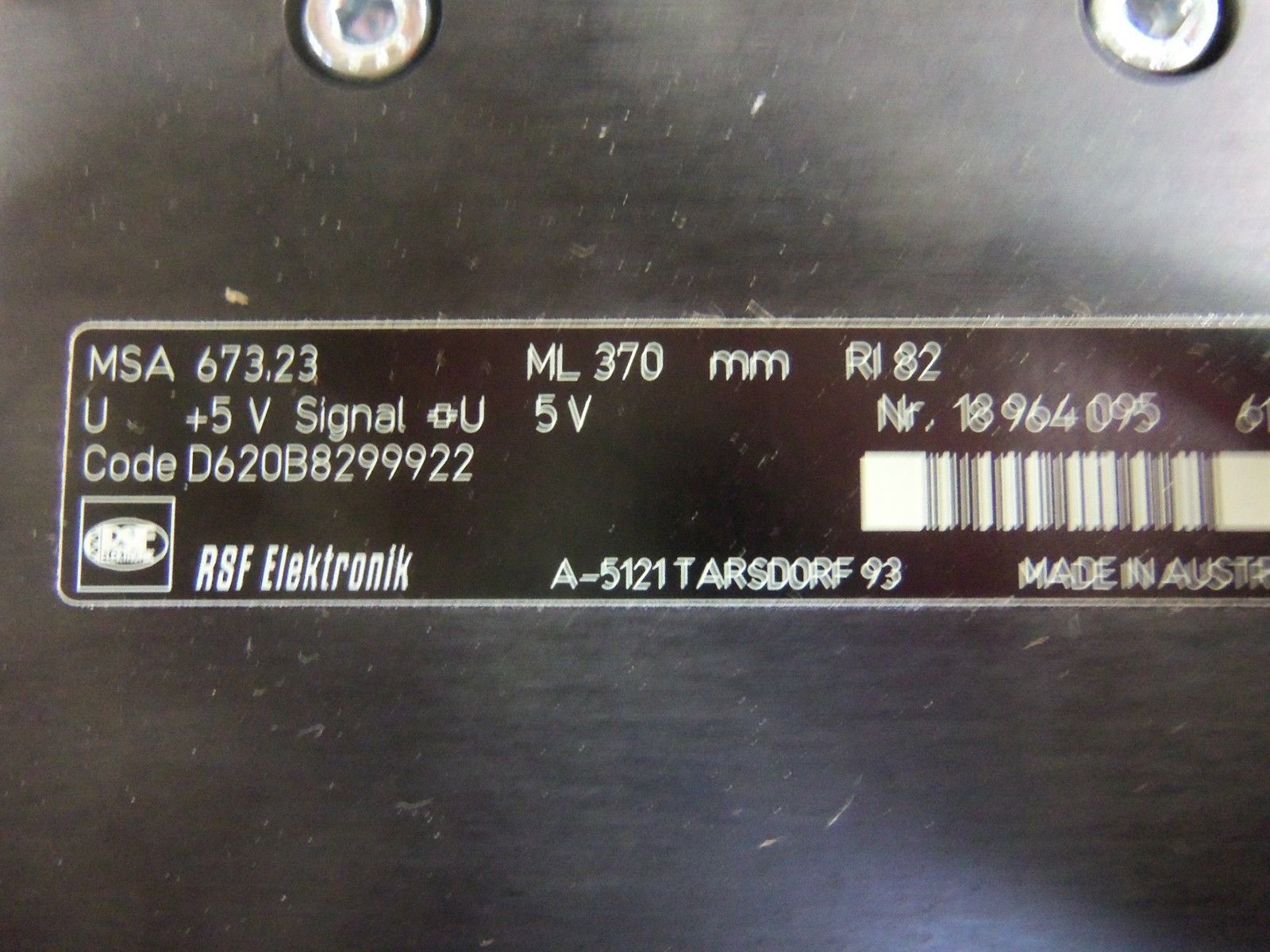 RSF ELEKTRONIK MSA673.23 SENSOR NSMP