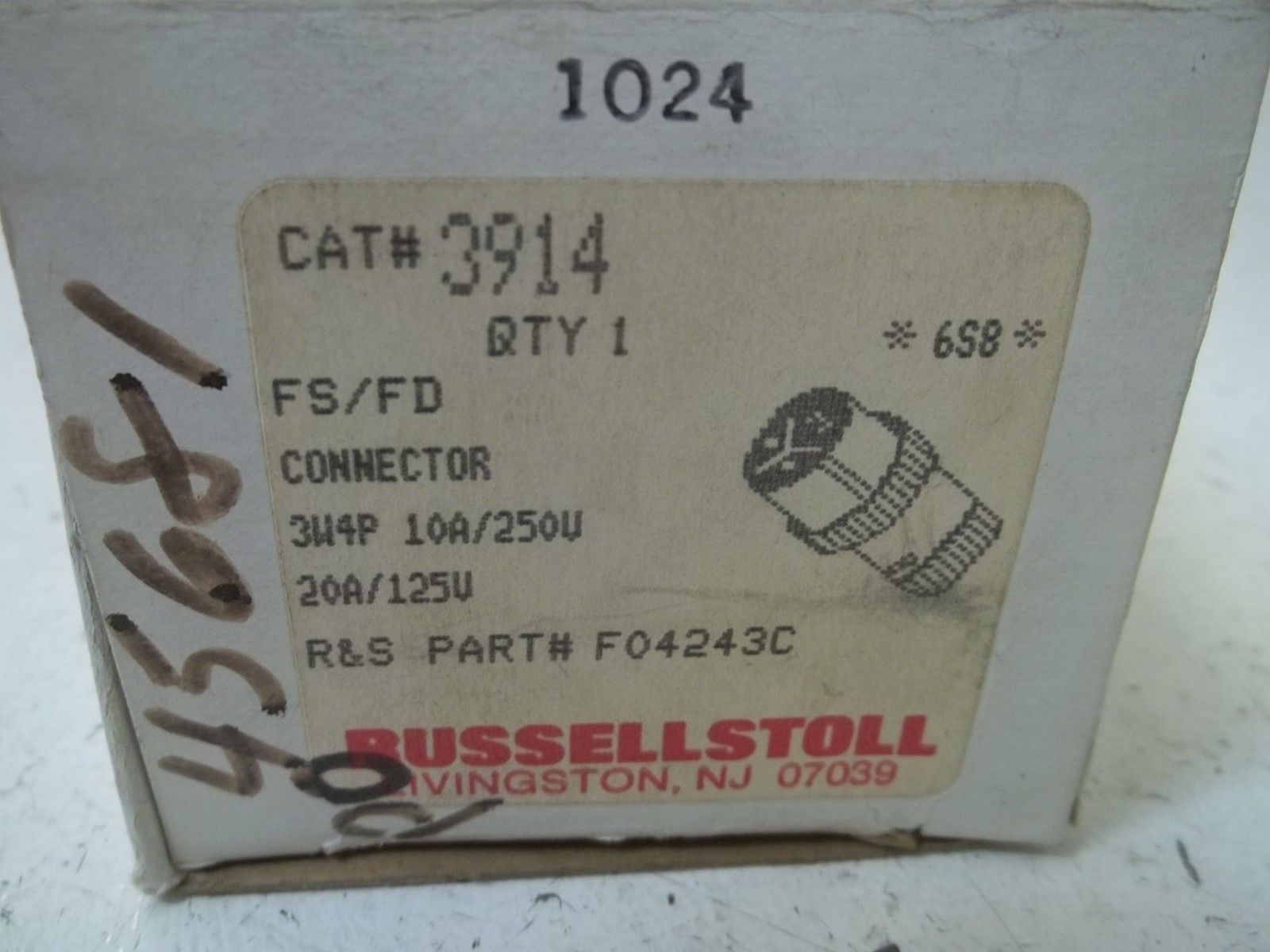 RUSSELLSTOLL 3914 CONNECTOR NSMP