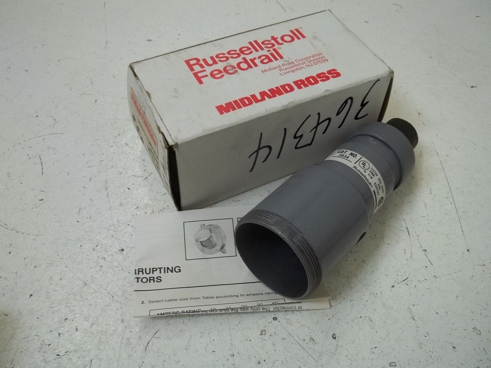 RUSSELLSTOLL 3934 CONNECTOR *NEW IN BOX*