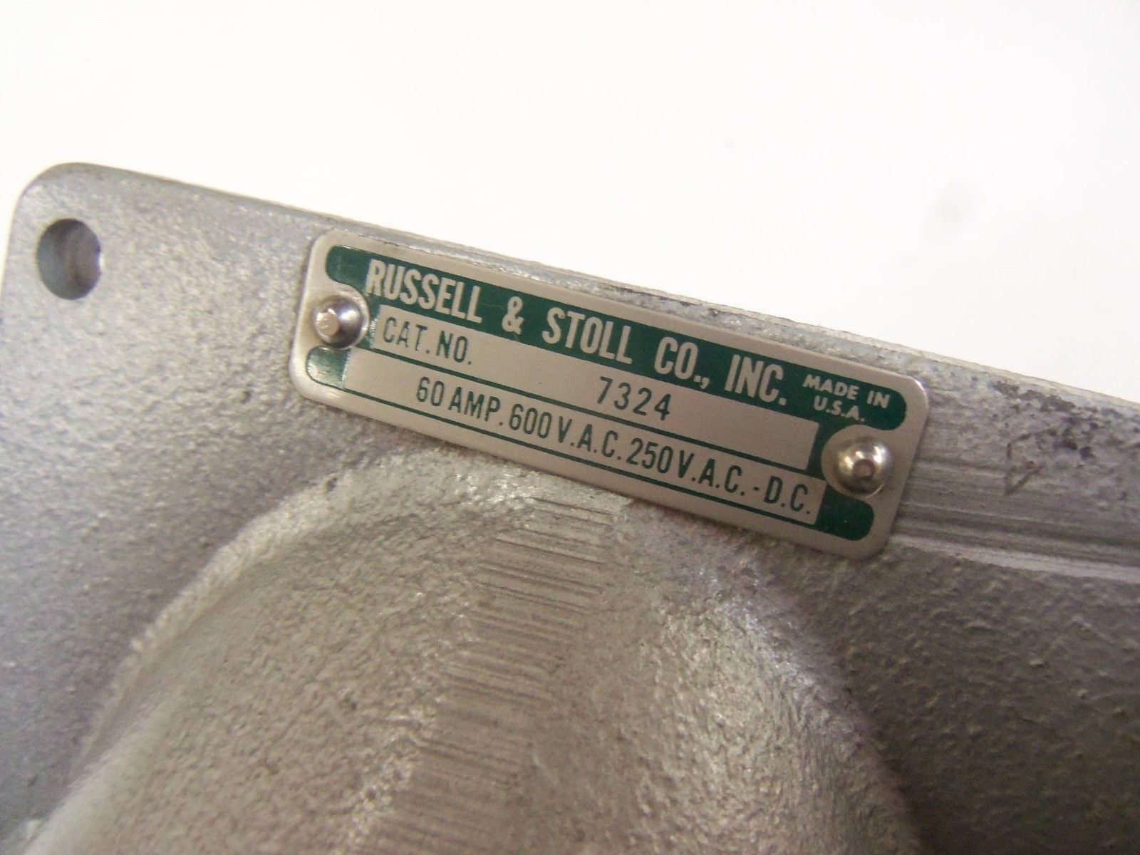 RUSSELL & STOLL CO, INC. 7324 AS IS