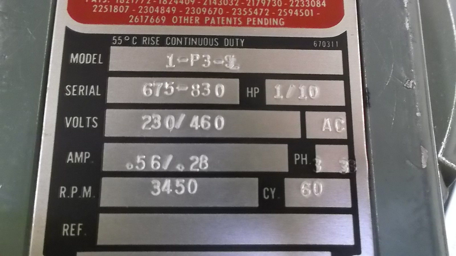GUSHER 1-P3-9L PUMP NSNP