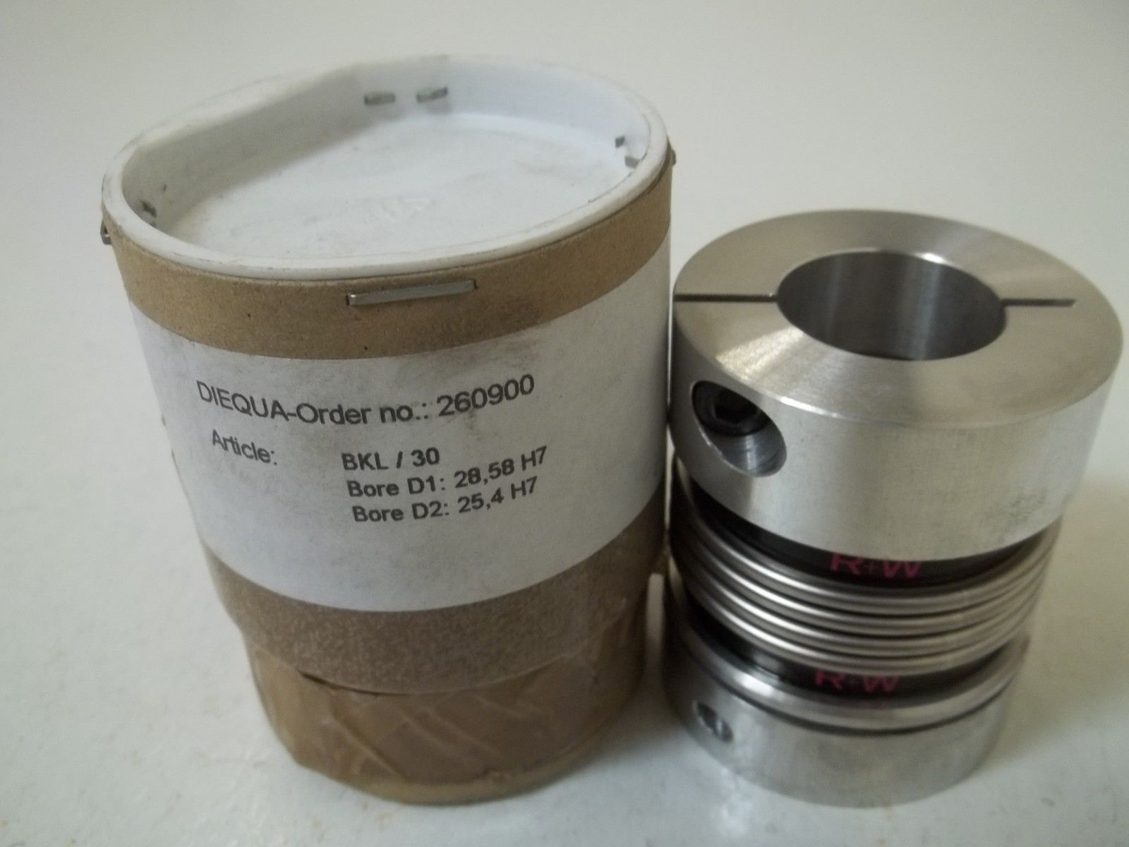R+ W ALUMINUM COUPLING  NSNP