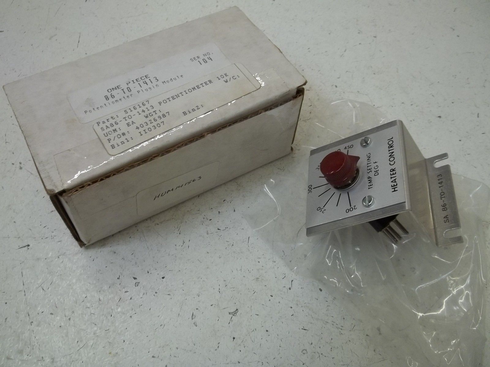 SA86-TO-1413 HEATER CONTROL NJM NSMP
