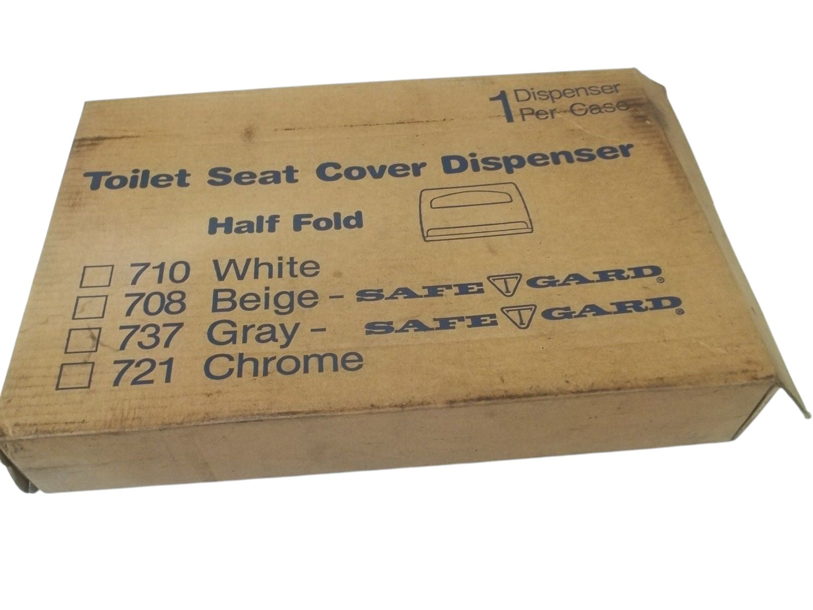 SAFE GUARD 737 TOILET SEAT COVER DISPENSER(GRAY) NSMP