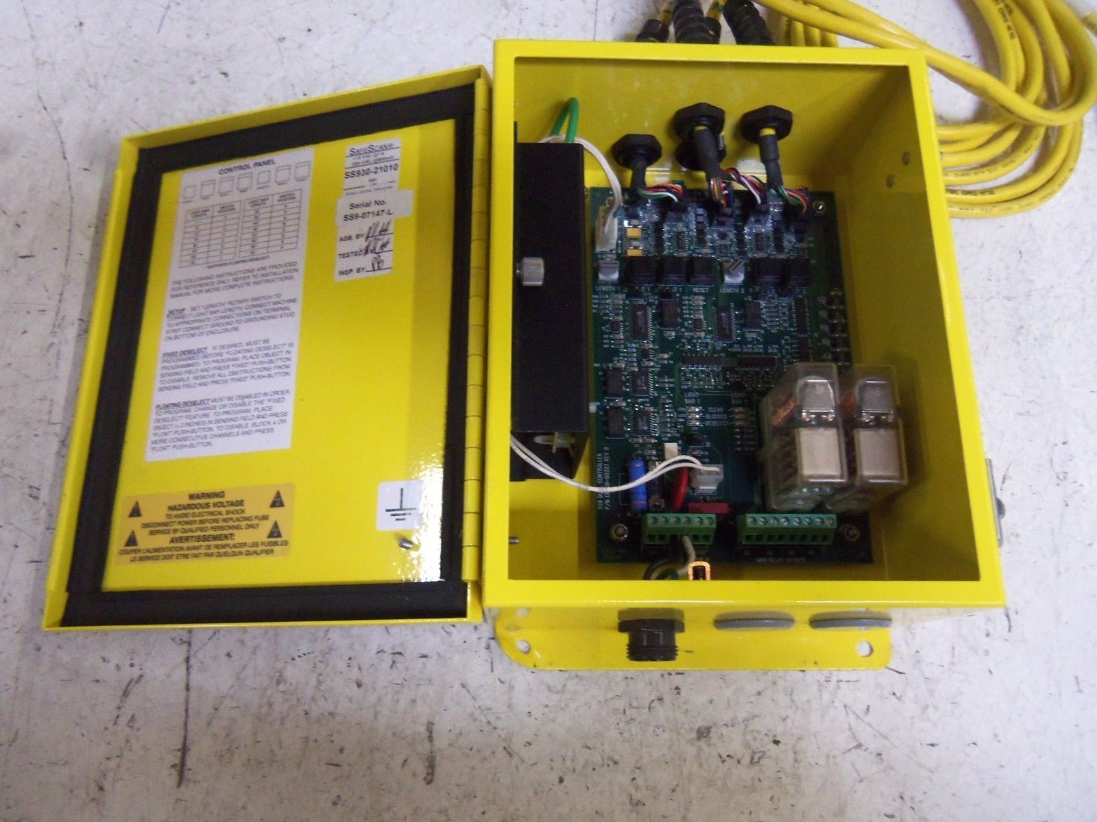 SAFESCAN SS930-21010 CONTROL BOX UNMP