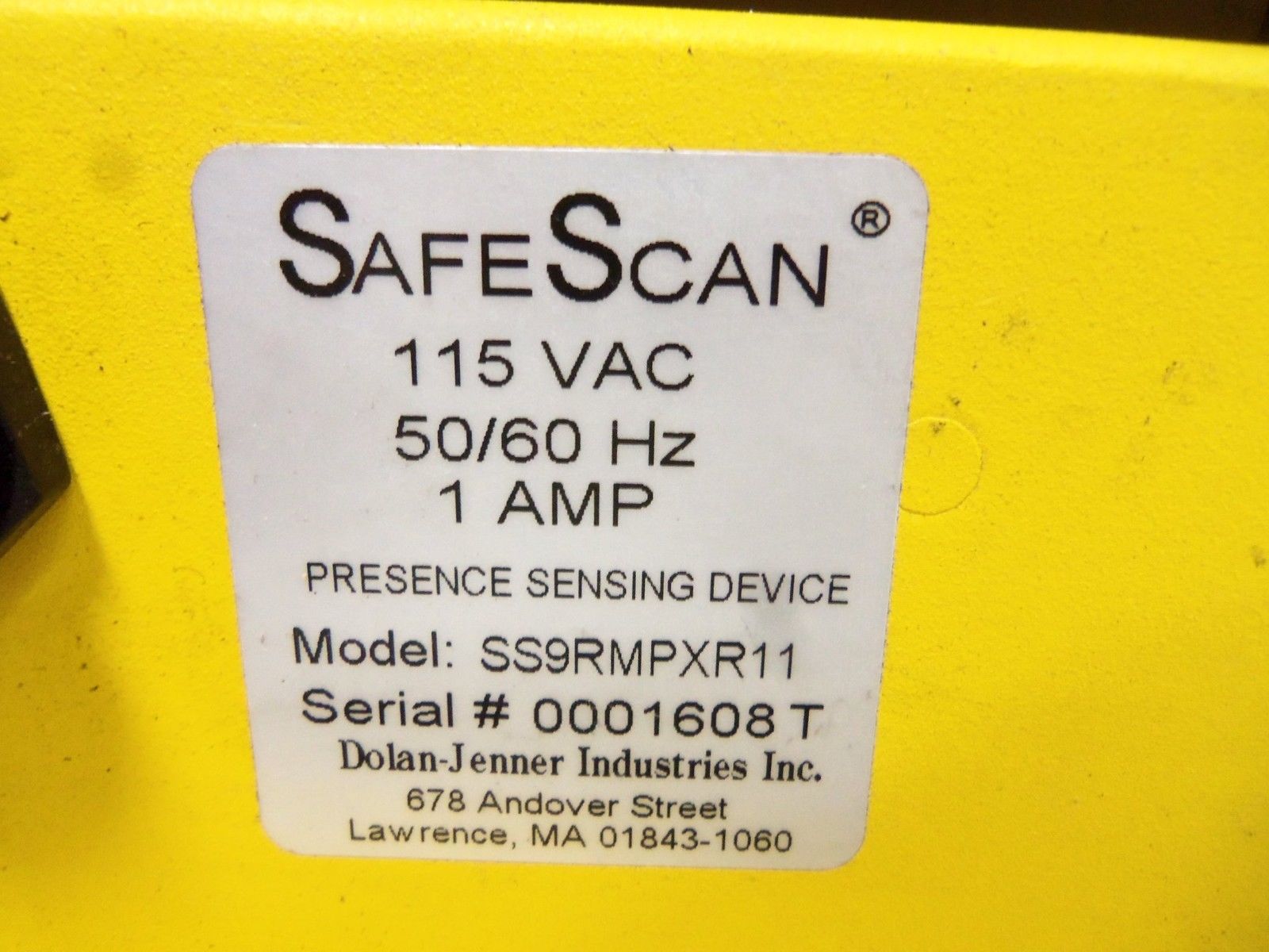 SAFESCAN SS9RMPXR11 TRANSMITTER CONTROL UNIT UNMP