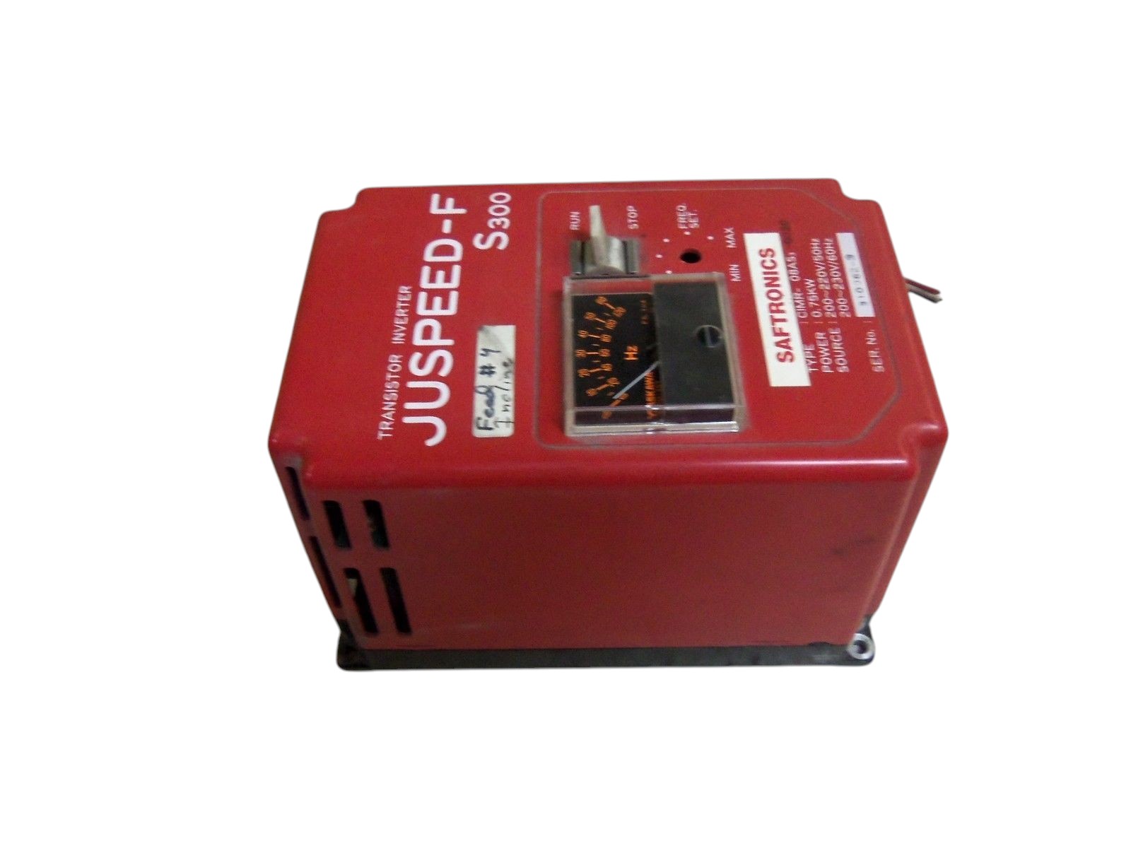 SAFTRONICS CIMR-08AS3-0020 DRIVE TRANSISTOR INVERTER UNMP