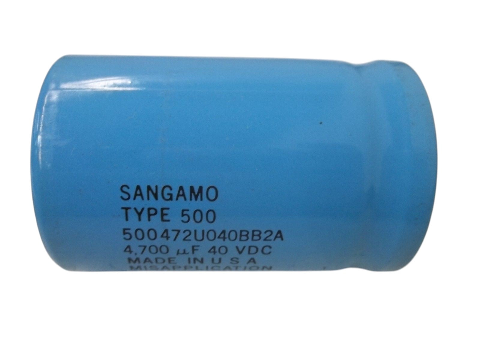 SANGAMO 500472U040BB2A CAPACITOR 4.700 40VDC UNMP