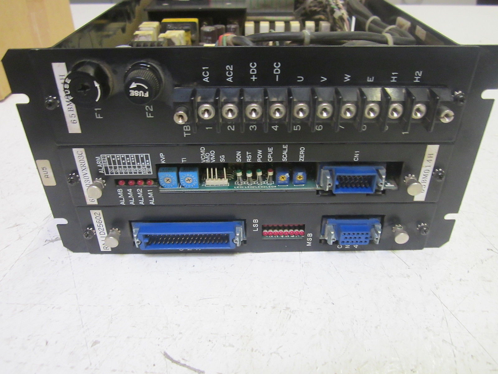SANYO DENKI 65AA030VXR03 ABS SUPER SERVO AMPLIFIER AS PICTURED UNMP