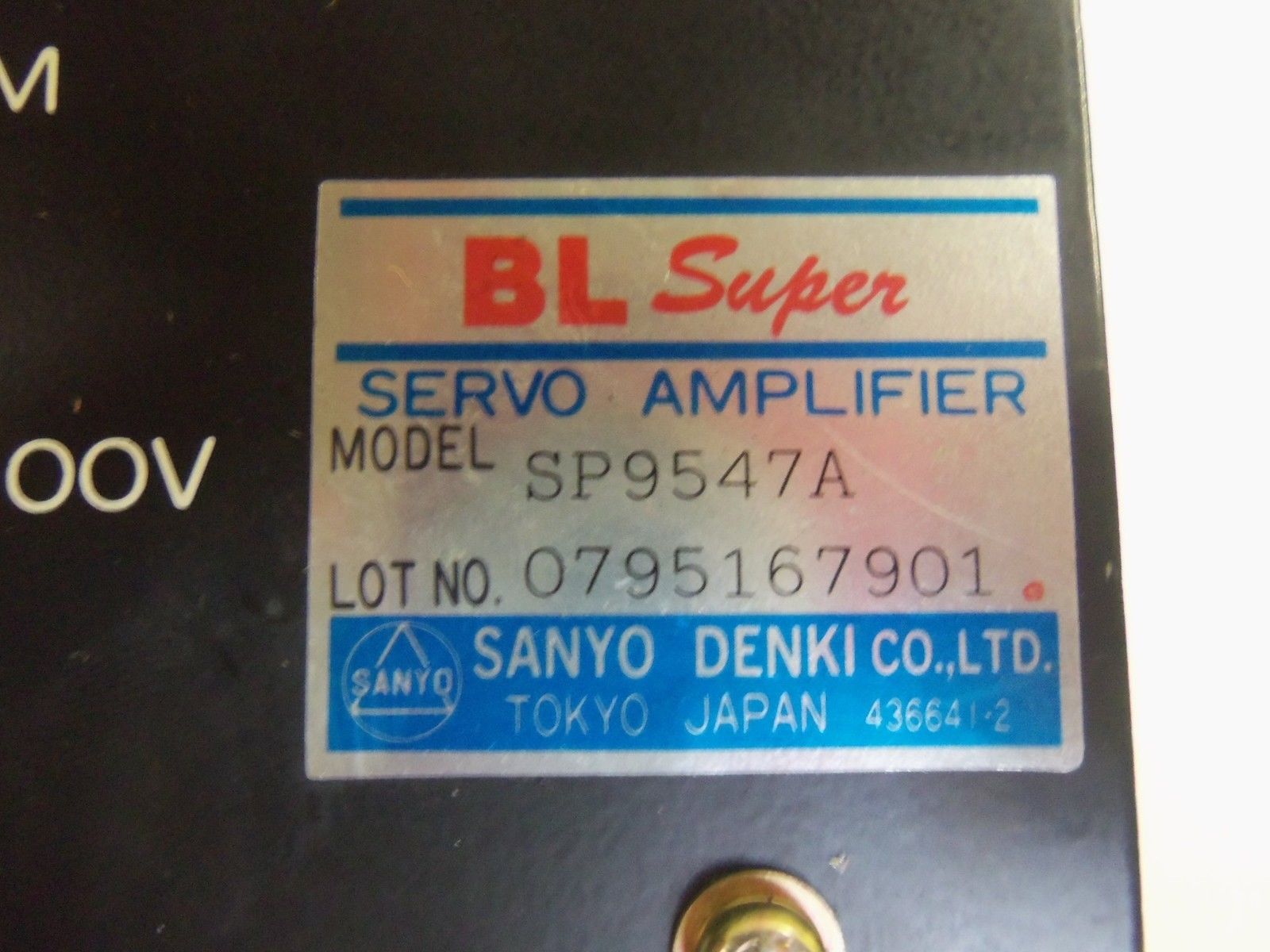 SANYO DENKI PDT-S2025S03 POWER SUPPLY UNMP