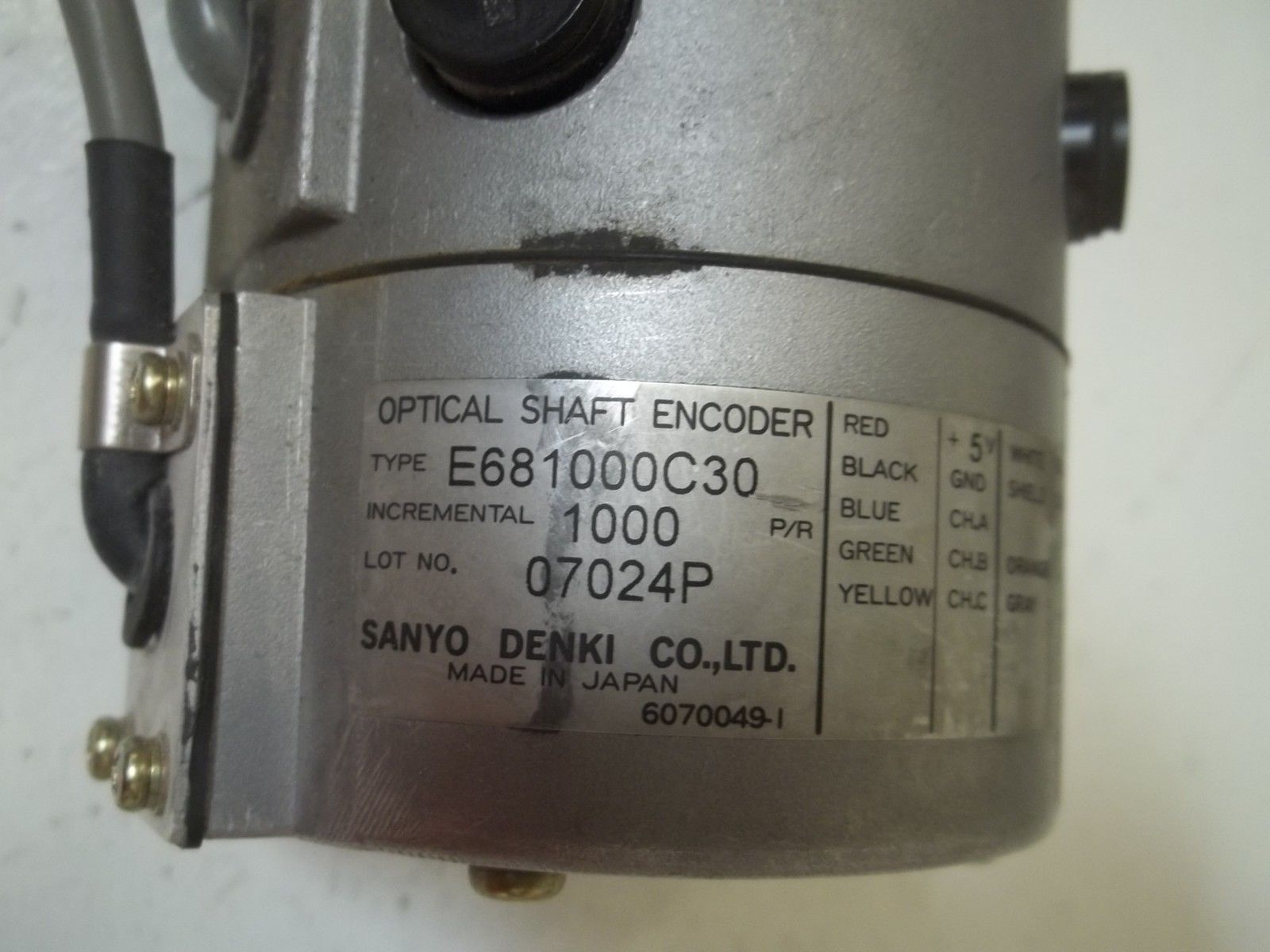 SANYO U718-012E SERVO MOTOR UNMP