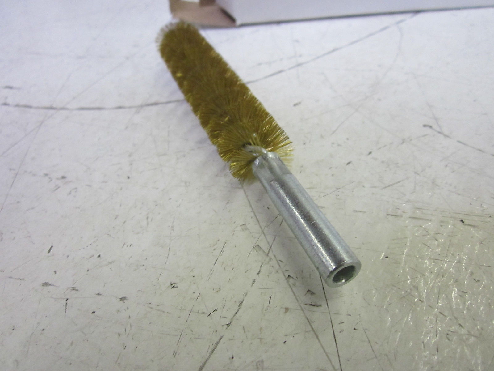 SCHAEFER 43628 BRASS SINGLE SPIRAL BRUSH  12-24 FEMALE 7/8"NSMP