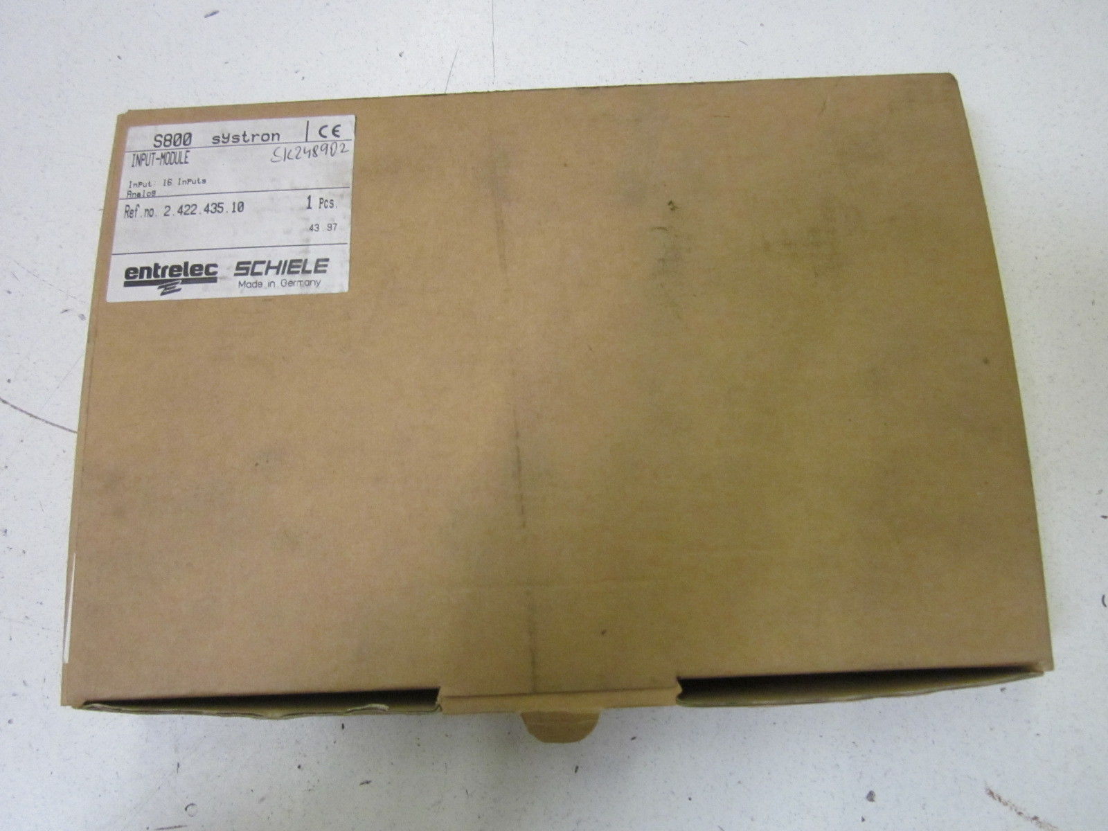 SCHIELE S800 INPUT-MODULE  NSMP