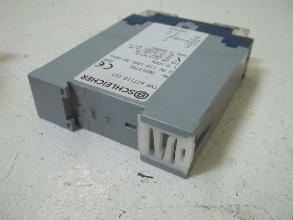 SCHLEICHER KZT110 TIME DELAY RELAY *USED*