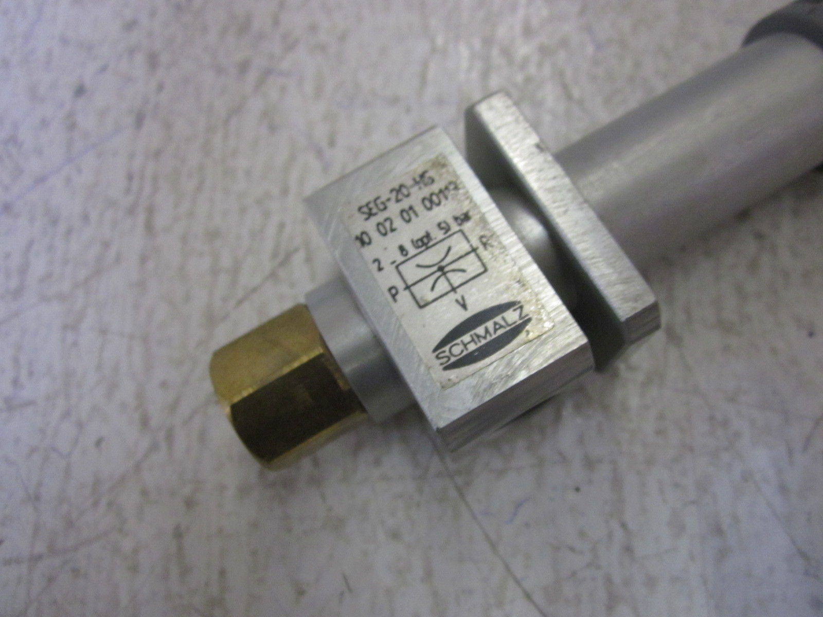 SCHMALZ SEG-20-HS VALVE UNMP