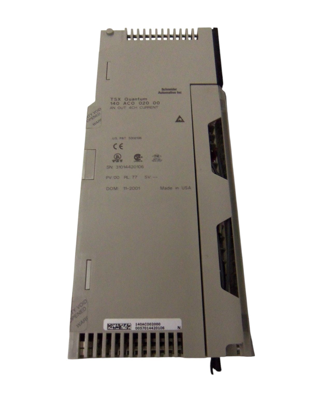 SCHNEIDER AUTOMATION INC. 140ACO02000 NSNP